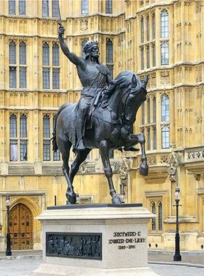 Richard Løvehjerte statue London